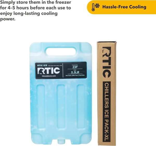 RTIC Reusable Ice Packs Cooler Accessories Freeze Fast-2