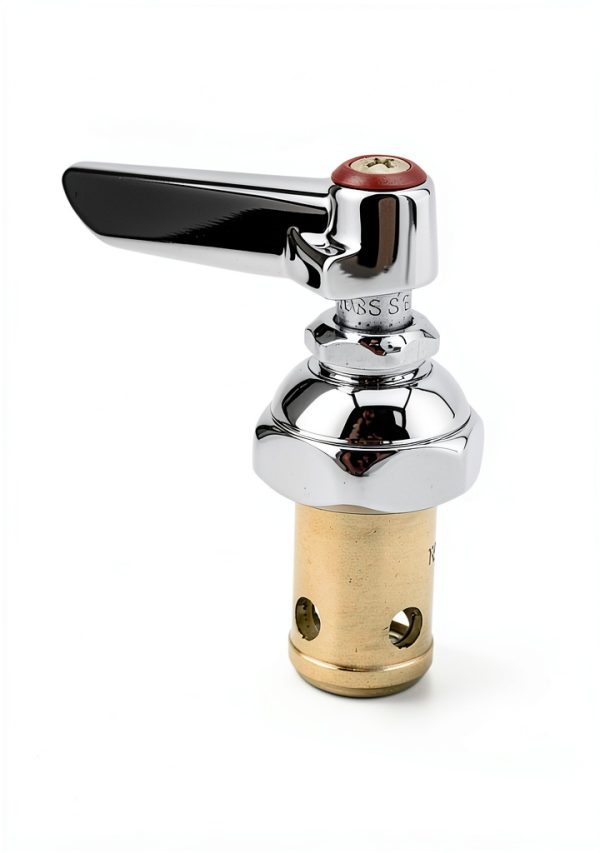 TS Brass Faucet Handle Durable Metal Design Model 002714-40-1