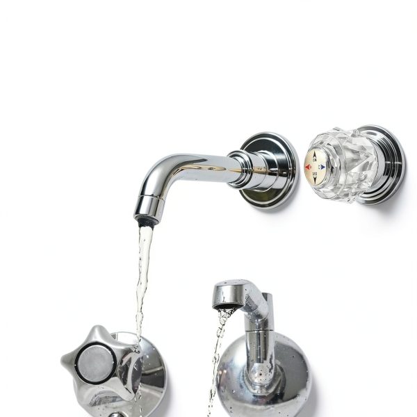 KEQGPCBE Acrylic Faucet Handle Clear Easy Install-5
