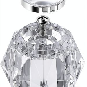 Dreyoo Shower Faucet Handle Clear Acrylic Replacement-0
