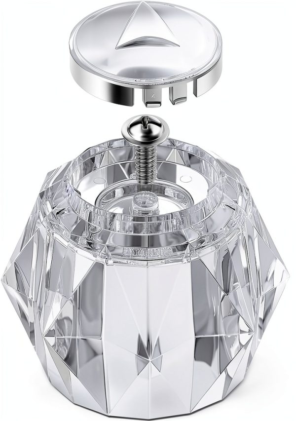 Dreyoo Shower Faucet Handle Clear Acrylic Replacement-0
