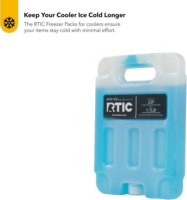 RTIC Reusable Ice Packs for Coolers Camping Travel-1