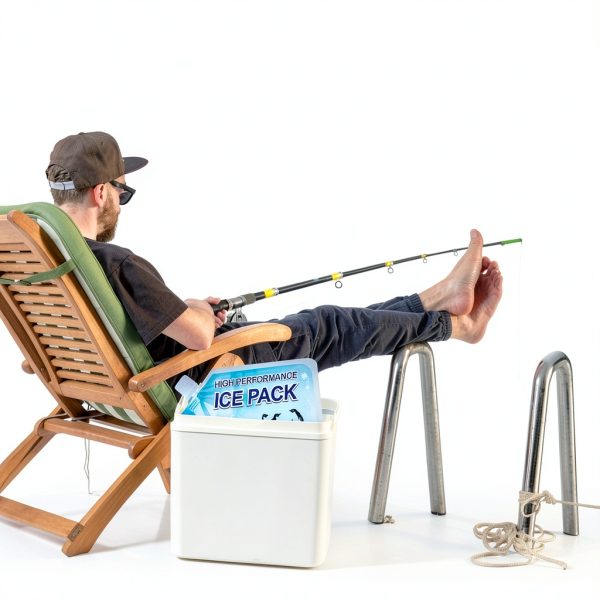 Omoojee Reusable Ice Packs Plastic Cooler Accessories Blue-6