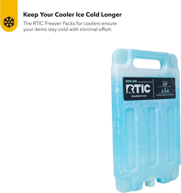 RTIC Reusable Ice Packs Cooler Accessories Freeze Fast-1