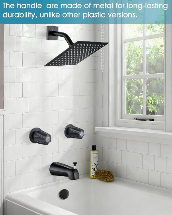 Ultrimkit Faucet Handle Metal Oil Rubbed Bronze Konb-3