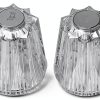 Danco Acrylic Faucet Handles Clear Chrome Easy Install-0