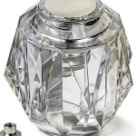 KEQGPCBE Acrylic Faucet Handle Clear Easy Install-0