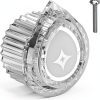 Gcbcrit Chrome Shower Knob Replacement Durable Easy Install-0