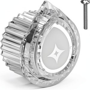 Gcbcrit Chrome Shower Knob Replacement Durable Easy Install-0