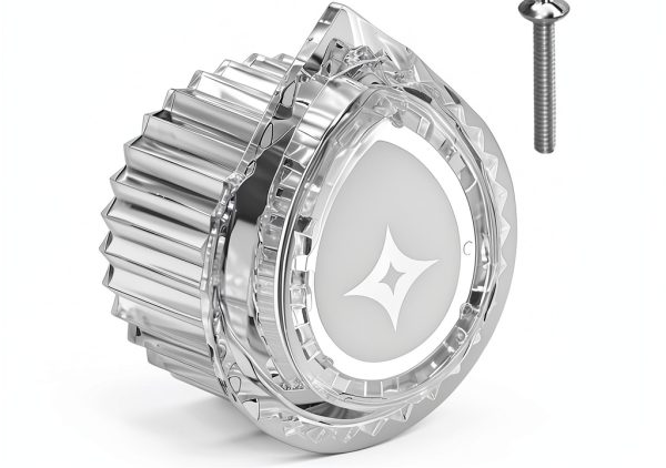 Gcbcrit Chrome Shower Knob Replacement Durable Easy Install-0