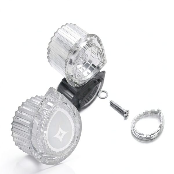 Gcbcrit Chrome Shower Knob Replacement Durable Easy Install-5