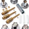 Danco Faucet Handles Chrome Brass DIY Tub Shower Repair-0