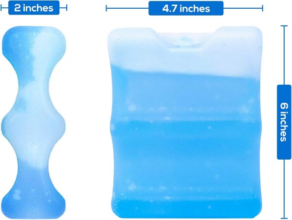 Healthy Packers Can Coolers Hard Gel Ice Packs for Drinks-1