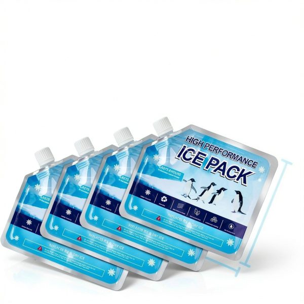 Omoojee Reusable Ice Packs Plastic Cooler Accessories Blue-3