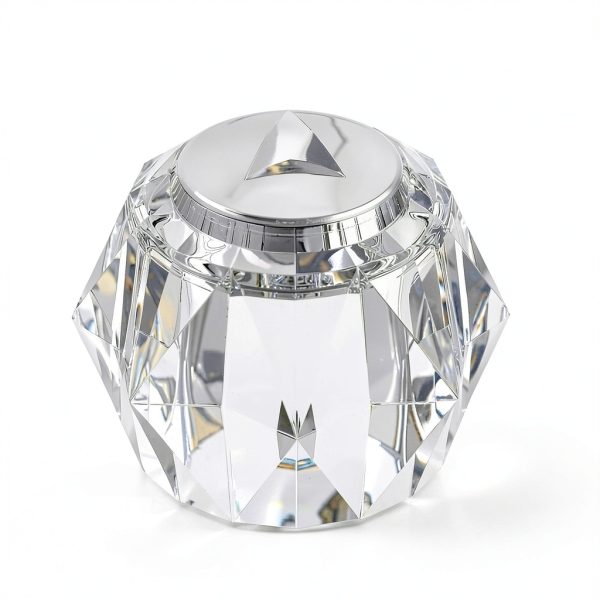 Dreyoo Shower Faucet Handle Clear Acrylic Replacement-2