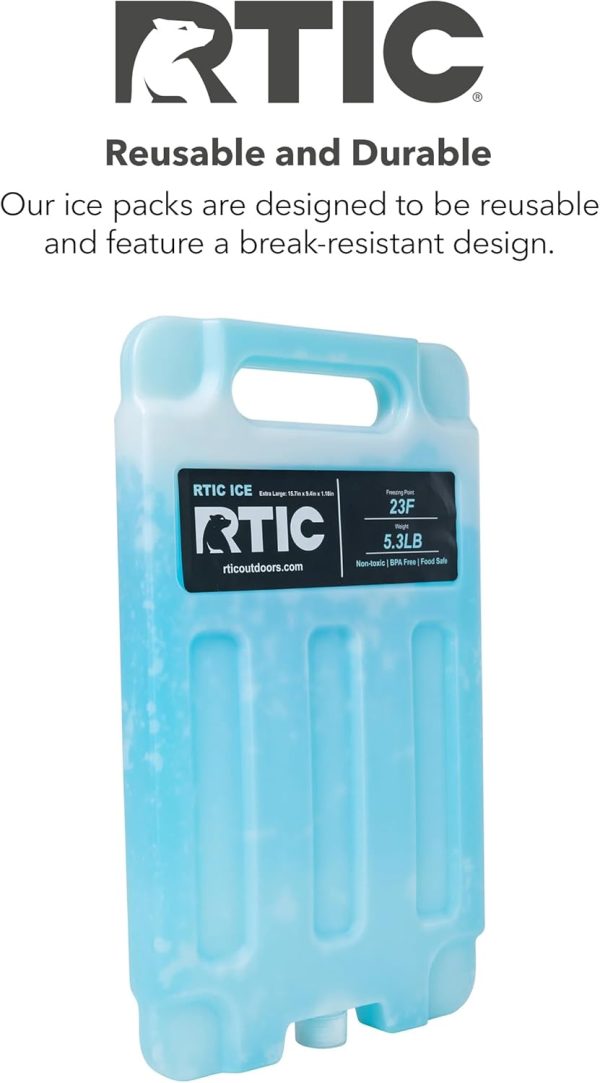 RTIC Reusable Ice Packs Cooler Accessories Freeze Fast-3